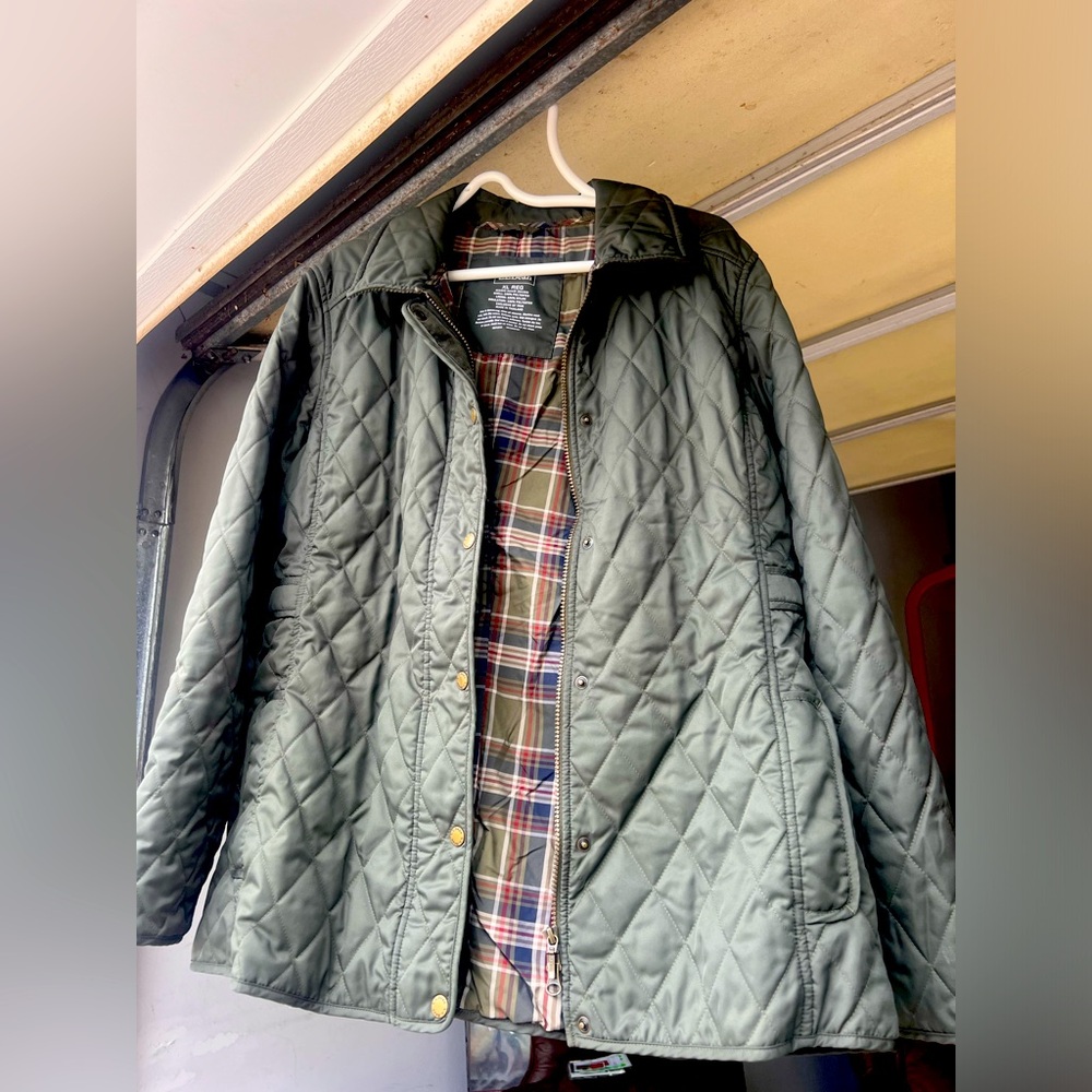 L.L. Bean Full Zip Jacket with Buttons